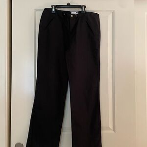Calvin Klein Women's Black linen pants